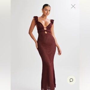 Meshki Ezra Knit Maxi Dress XL New With Tags